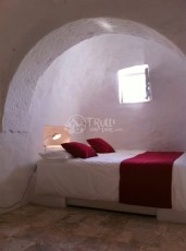 Trullo Iduna | chambre à grand lit